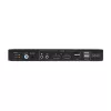 StarTech.com Comutador KVM DisplayPort de 2 portas para monitor duplo com matriz de vídeo Dual View, 4K 60Hz, 4 portas hub USB, comutação por tecla de atalho, KVM matriz DP 1.2, conforme TAA