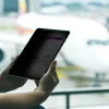StarTech.com Película de privacidade de 4 vias para iPad Pro de 12,9 polegadas, 3.ª geração e mais recente, para orientação vertical/horizontal, compatível com toque, ângulo de visão +/- 30°, bloqueia até 51 % de luz azul, mate