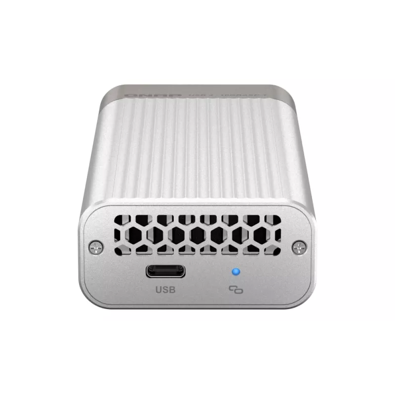 Adaptador de rede QNAP USB 4 Type-C para 1 x 10GBASE-T Ethernet 10000 Mbit/s