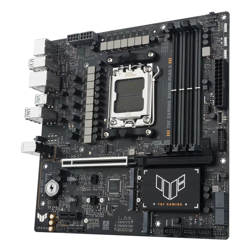 Placa-mãe ASUS TUF GAMING B850M-PLUS II AMD B850 Socket AM5 micro ATX
