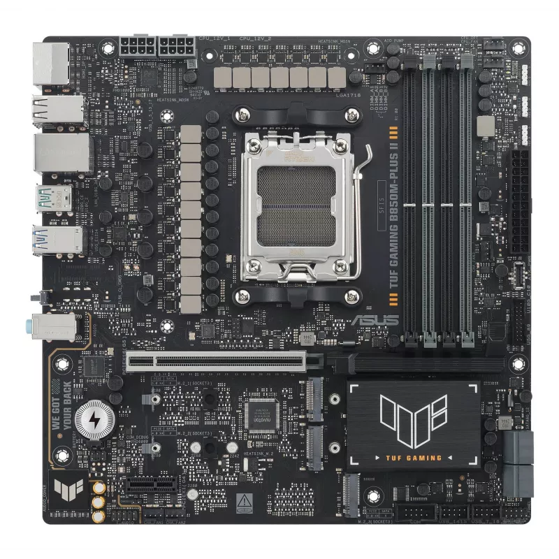 Placa-mãe ASUS TUF GAMING B850M-PLUS II AMD B850 Socket AM5 micro ATX