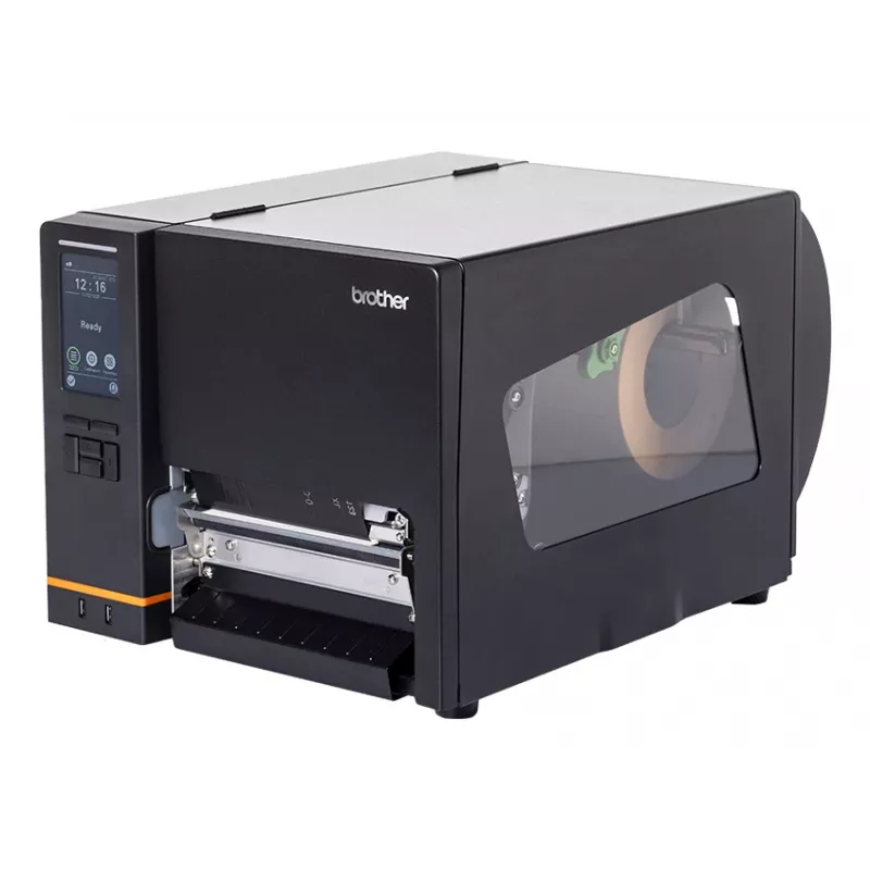 Brother TJ-6521TN impressora industrial de etiquetas, térmica direta / transferência térmica, 300 DPI, 254 mm/s, rolo de 17,27 cm, USB 2.0, LAN, série