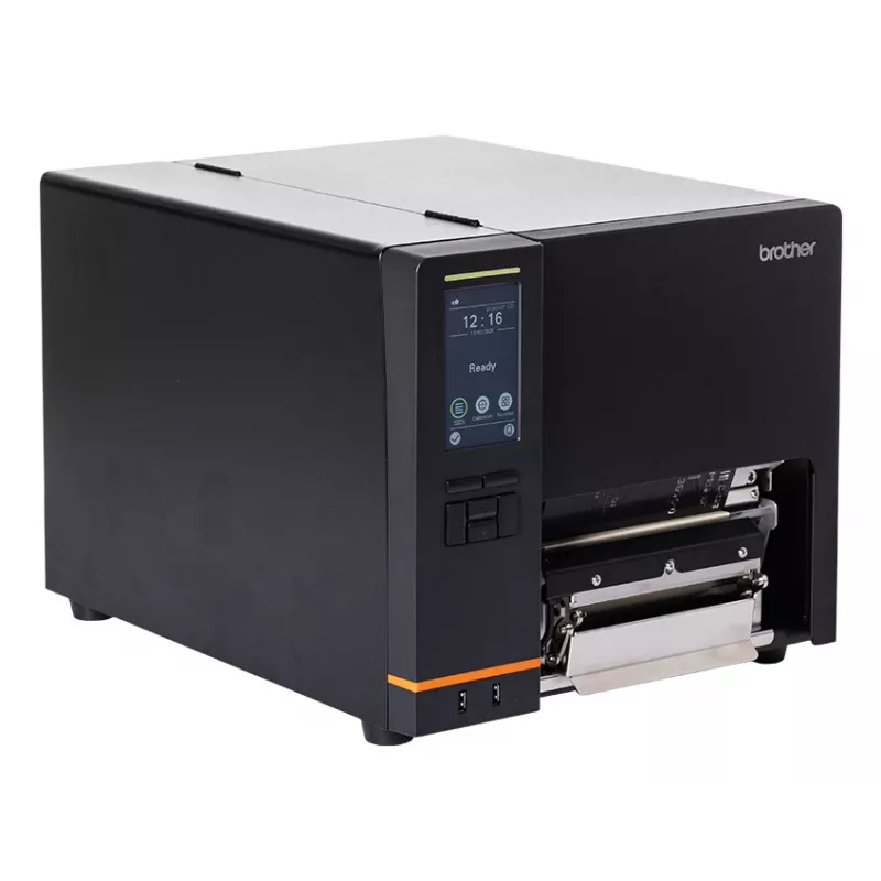 Brother TJ-6521TN impressora industrial de etiquetas, térmica direta / transferência térmica, 300 DPI, 254 mm/s, rolo de 17,27 cm, USB 2.0, LAN, série