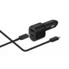 Carregador móvel Samsung EP-L5300XBEGWW universal preto isqueiro de automóvel carregamento rápido