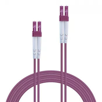 Cabo de fibra ótica Lindy LC/LC OM4, 1m