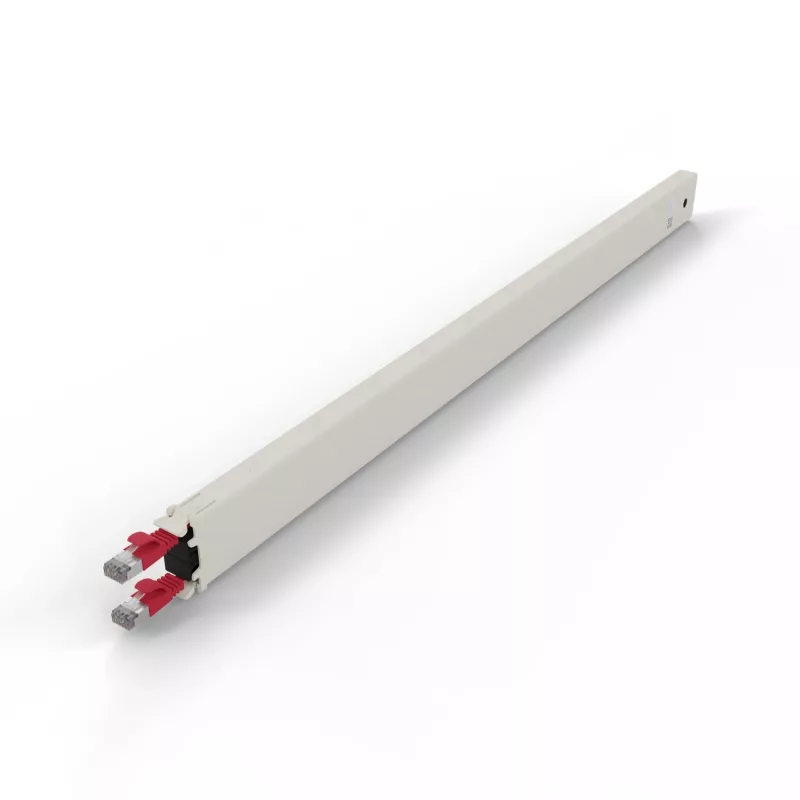 Cabo de rede PATCHBOX CONE30STPRD RJ-45 Cat6a 1,8 m vermelho