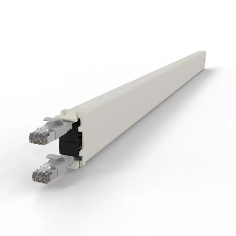 Cabo de rede PATCHBOX CONE30STPSL RJ-45 Cat6a 1,8 m cinzento