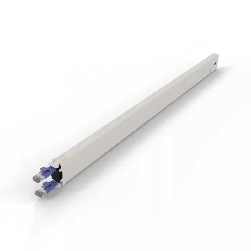 PATCHBOX.one / cassete / 30HE / STP / violeta, 1,8 m, Cat6a, U/FTP (STP), RJ-45, RJ-45, violeta