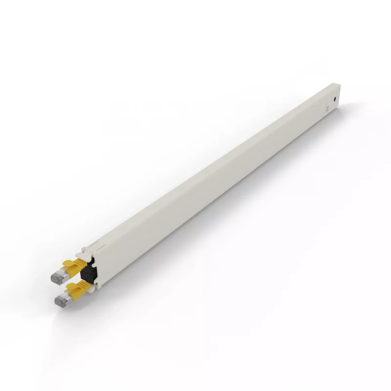 Cabo de rede PATCHBOX CONE30STPYL RJ-45 Cat6a 1,8 m amarelo