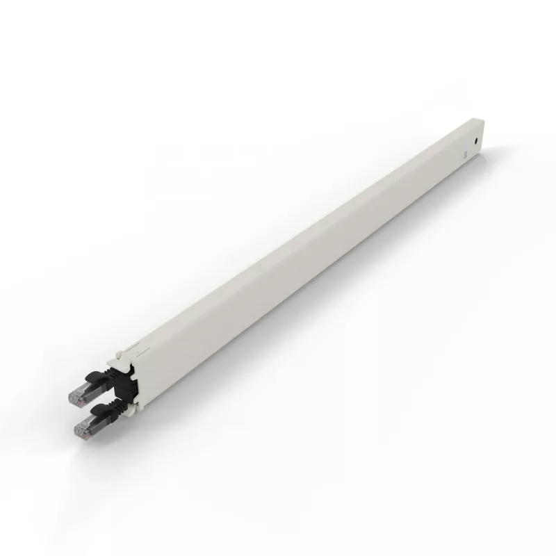 PATCHBOX patchbox.one CONE30UTPBK cassete de cabo patch retrátil, 30RU, Cat6a, UTP, preta