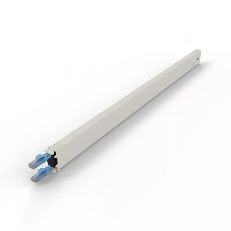 PATCHBOX patchbox.one CONE30UTPBL cassete de cabo patch, 30RU, Cat6a, UTP, azul