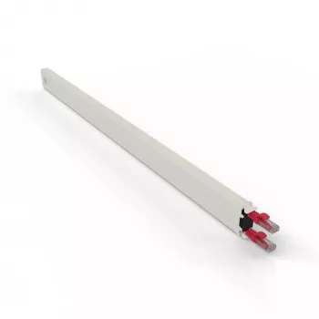 Cabo de rede PATCHBOX CONE30UTPRD RJ-45 Cat6a 1,8 m vermelho