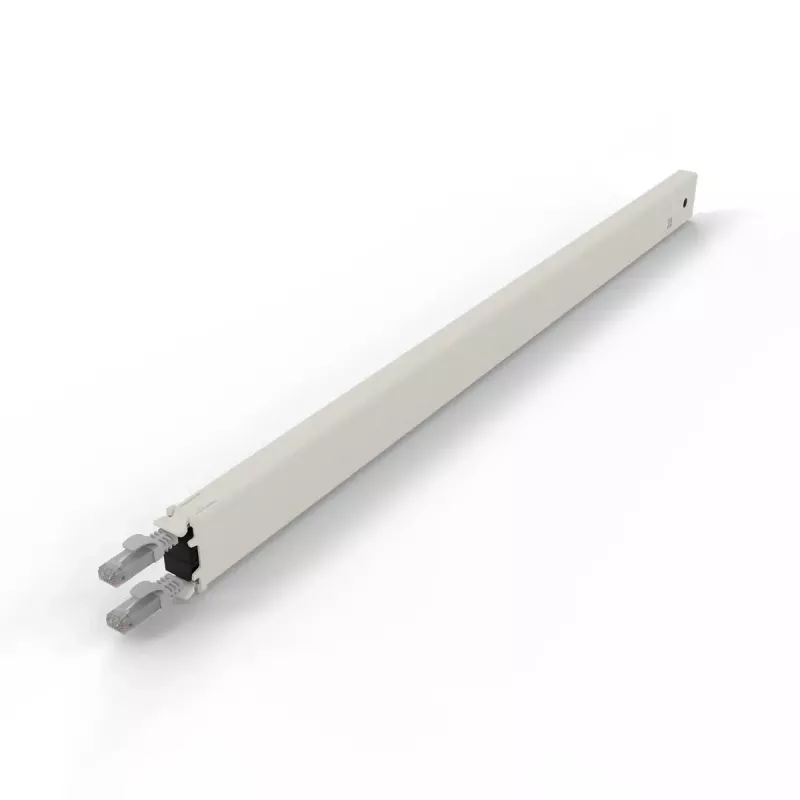 PATCHBOX patchbox.one CONE30UTPSL cassete de cabo patch retrátil, 30RU, Cat6a, UTP, cinzenta