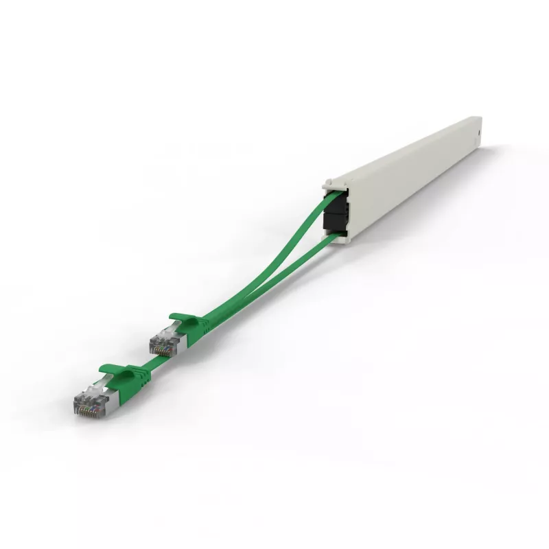 Cabo de rede PATCHBOX CONE46STPGR RJ-45 Cat6a 2,5 m verde