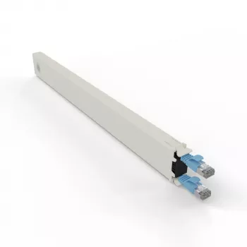 Cabo de rede PATCHBOX CONEX8STPBL RJ-45 Cat6a 0,8 m azul