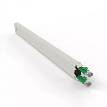 Cabo de rede PATCHBOX CONEX8STPGR RJ-45 Cat6a 0,8 m verde