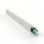 Cabo de rede PATCHBOX CONEX8STPGR RJ-45 Cat6a 0,8 m verde