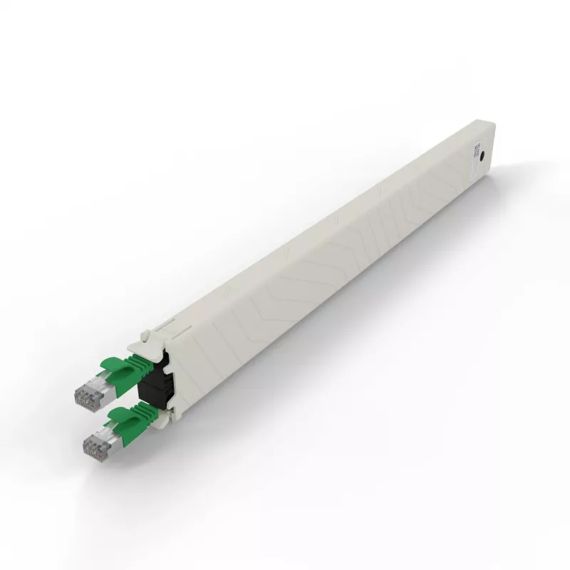 Cabo de rede PATCHBOX CONEX8STPGR RJ-45 Cat6a 0,8 m verde