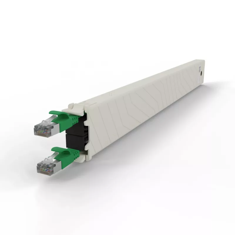 Cabo de rede PATCHBOX CONEX8STPGR RJ-45 Cat6a 0,8 m verde