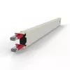 Cabo de rede PATCHBOX CONEX8STPRD RJ-45 Cat6a 0,8 m vermelho