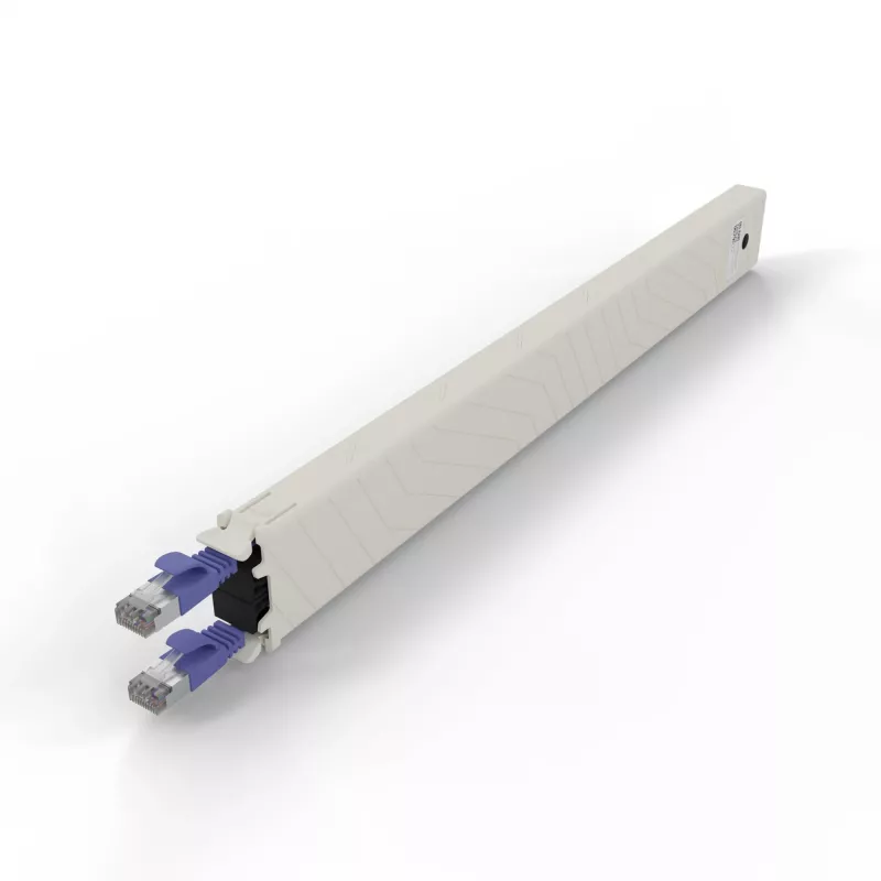 Cabo de rede PATCHBOX CONEX8STPVI violeta 0,8 m Cat6a U/FTP STP