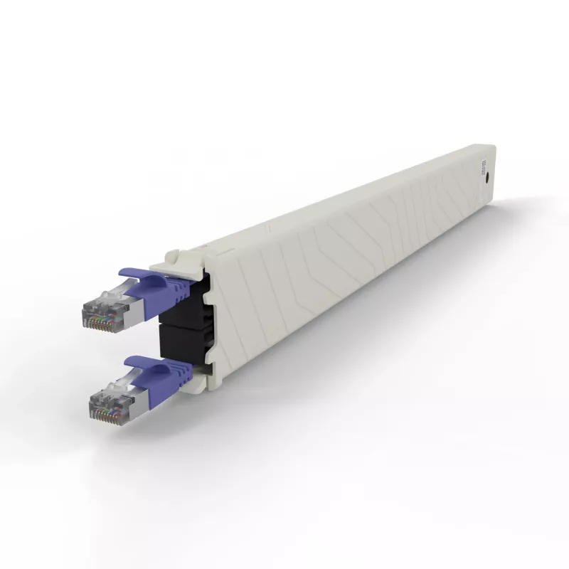 Cabo de rede PATCHBOX CONEX8STPVI violeta 0,8 m Cat6a U/FTP STP