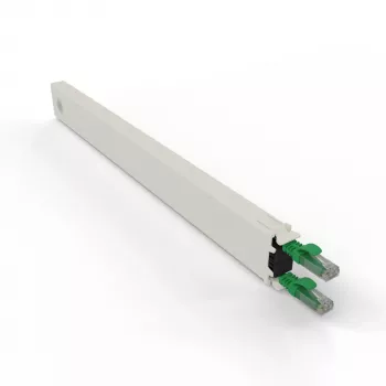 Cabo de rede PATCHBOX CONEX8UTPGR RJ-45 Cat6a 0,8 m verde