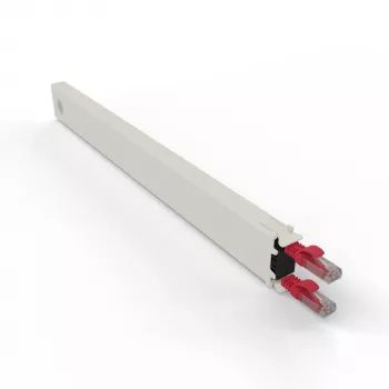 Cabo de rede PATCHBOX CONEX8UTPRD 0,8 m Cat6a U/UTP vermelho
