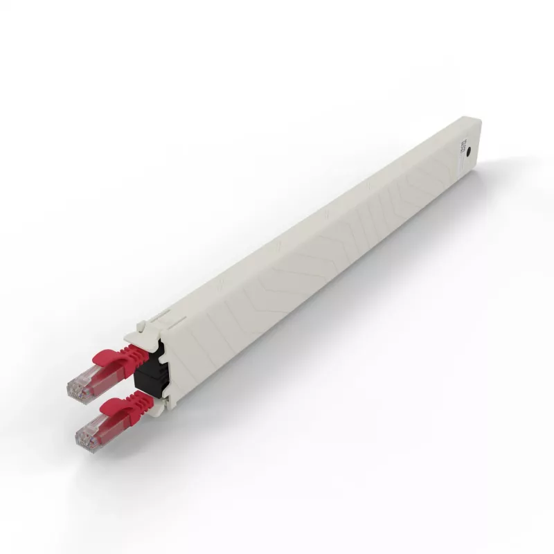 PATCHBOX .one CONEX8UTPRD 8RU Cat6a UTP cassete de cobre retrátil, vermelha