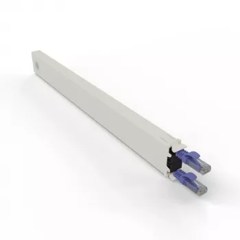 Cabo de rede PATCHBOX CONEX8UTPVI RJ-45 Cat6a 0,8 m violeta