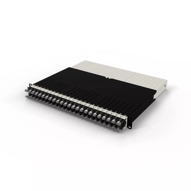 Cabo de rede PATCHBOX PONEX8STPBK RJ-45 Cat6a 0,8 m preto