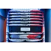 PATCHBOX PBCX8K organizador de cabos para rack suporte de cabos Preto 4 unidades