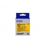 Cartucho de etiquetas Epson Strong Adhesive LK-4YBW Preto/Amarelo 12 mm (9 m)