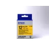 Cartucho de etiquetas Epson Strong Adhesive LK-4YBW Preto/Amarelo 12 mm (9 m)