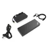 Lenovo 40AF0135UK ThinkPad Hybrid USB-C com USB-A estação de ancoragem, cabo de alimentação UK