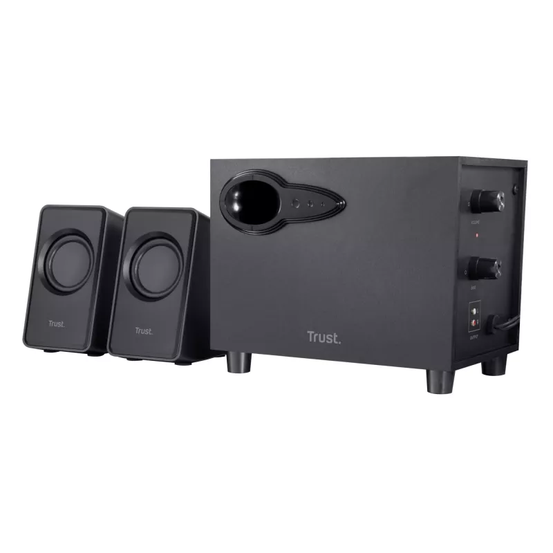 Conjunto de altifalantes Trust Avora 2.1 9 W PC preto 2.1 canais 2 vias
