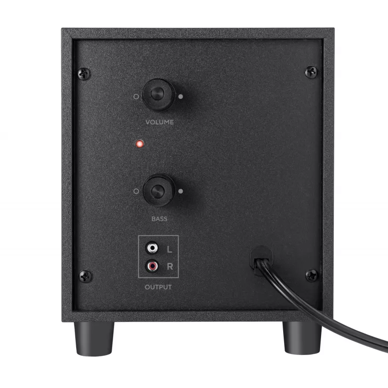 Conjunto de altifalantes Trust Avora 2.1 9 W PC preto 2.1 canais 2 vias
