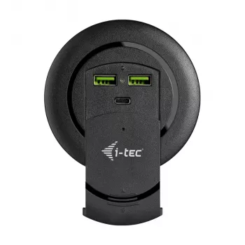 Carregador i-tec carregador rápido de encastrar para secretária USB-C PD 3.0 + 3x USB 3.0 QC3.0 96 W