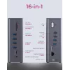 ICY BOX IB-DK2262AC com fios USB 3.2 Gen 1 (3.1 Gen 1) Type-C antracite