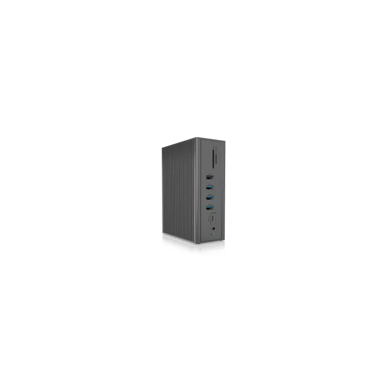 ICY BOX IB-DK2262AC com fios USB 3.2 Gen 1 (3.1 Gen 1) Type-C antracite