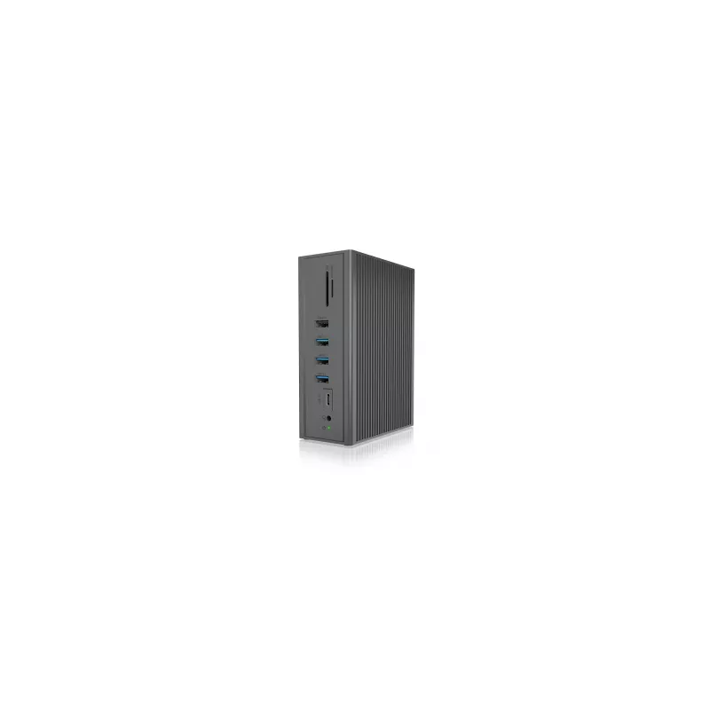 ICY BOX IB-DK2262AC com fios USB 3.2 Gen 1 (3.1 Gen 1) Type-C antracite