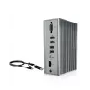 ICY BOX IB-DK2262AC com fios USB 3.2 Gen 1 (3.1 Gen 1) Type-C antracite