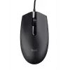 Rato Trust Basi Office ambidestro USB Type-A ótico 1200 DPI