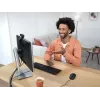 Rato Trust Basi Office ambidestro USB Type-A ótico 1200 DPI