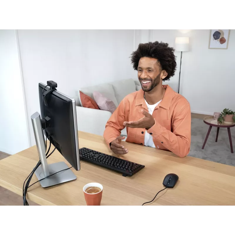 Rato Trust Basi Office ambidestro USB Type-A ótico 1200 DPI