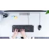 Teclado Trust TK-150 escritório USB QWERTZ alemão preto