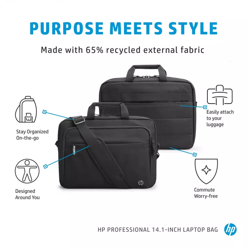 Mala para portátil HP Professional 14,1