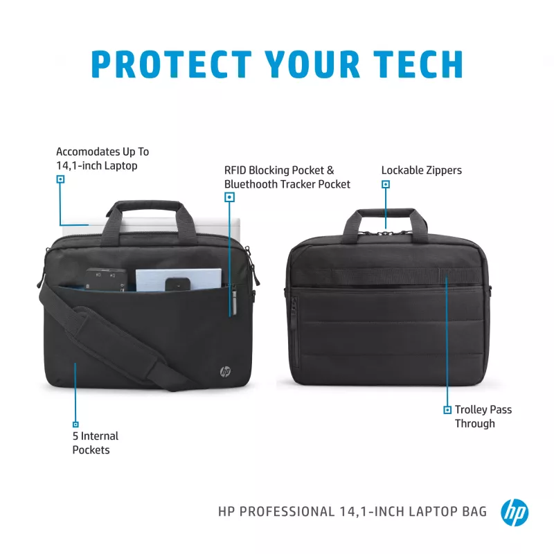 Mala para portátil HP Professional 14,1