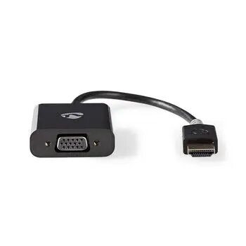 Adaptador de cabo de vídeo Nedis CCBW34900AT02 0,2 m VGA HDMI