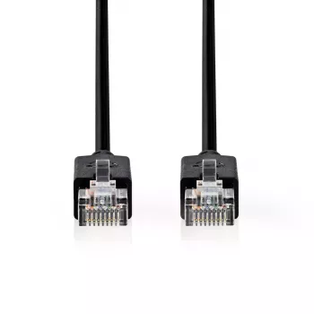 Cabo de rede Nedis CCBW85210AT150 15m Cat6 F/UTP preto